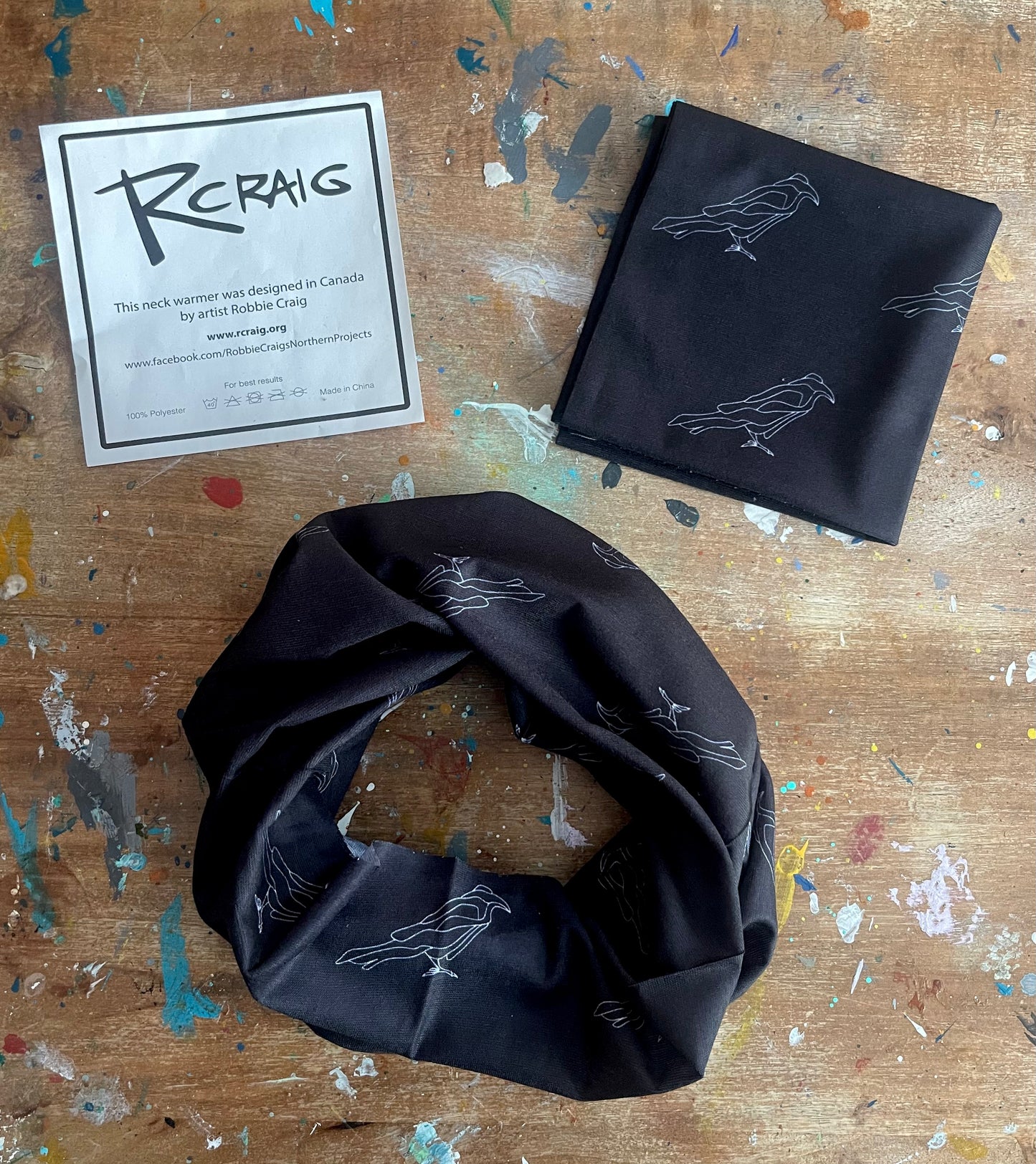 ‘Raven’ Neck Warmer