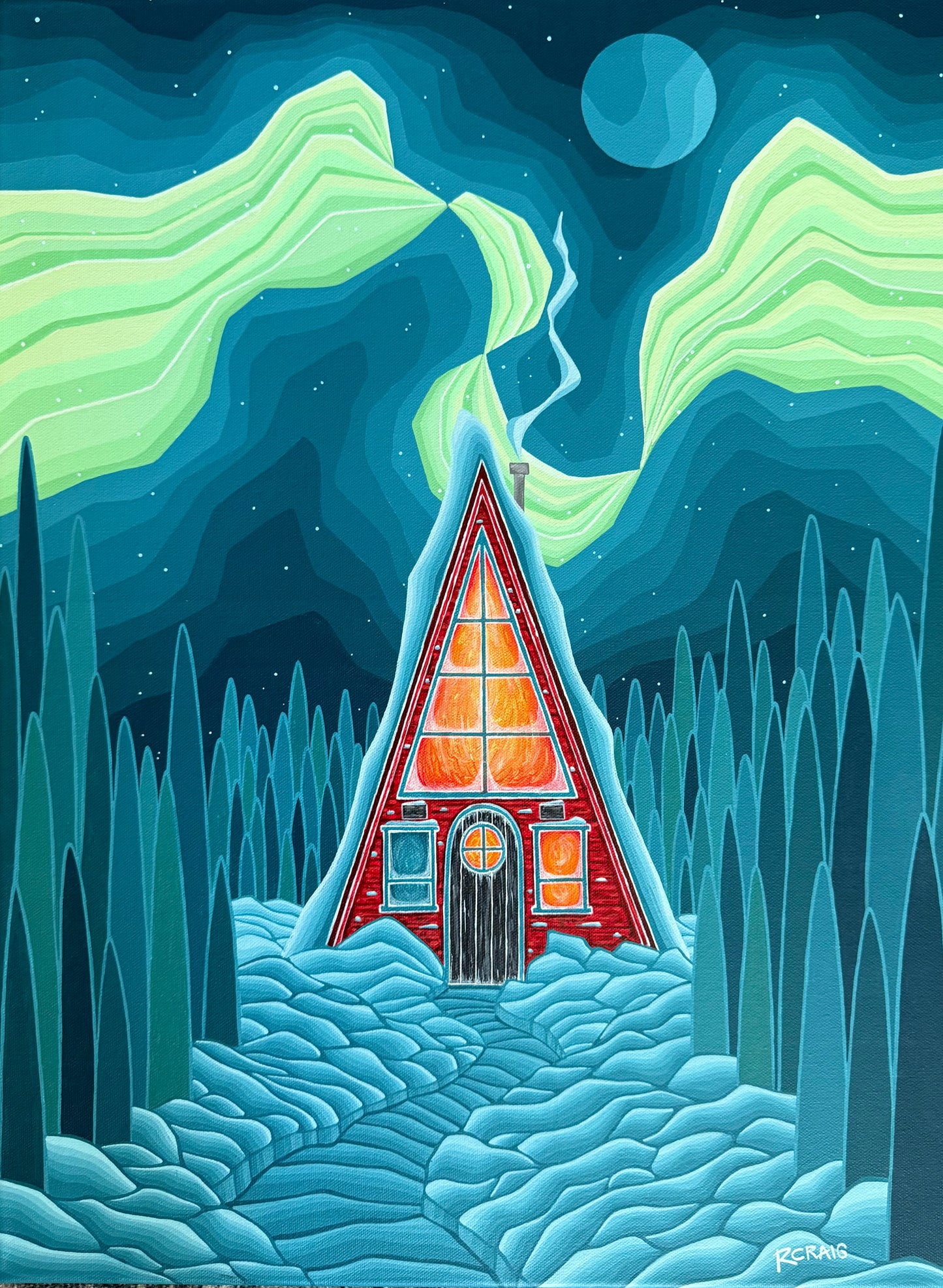 Original Painting ‘The Cozy Place’