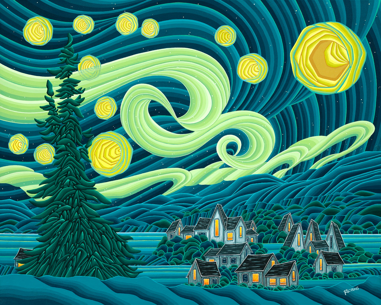 ‘Northern Starry Night’