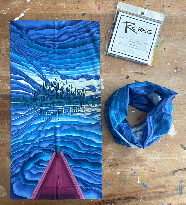 Wild Red Canoe Neck Warmer Robbie Craig's Northern Projects