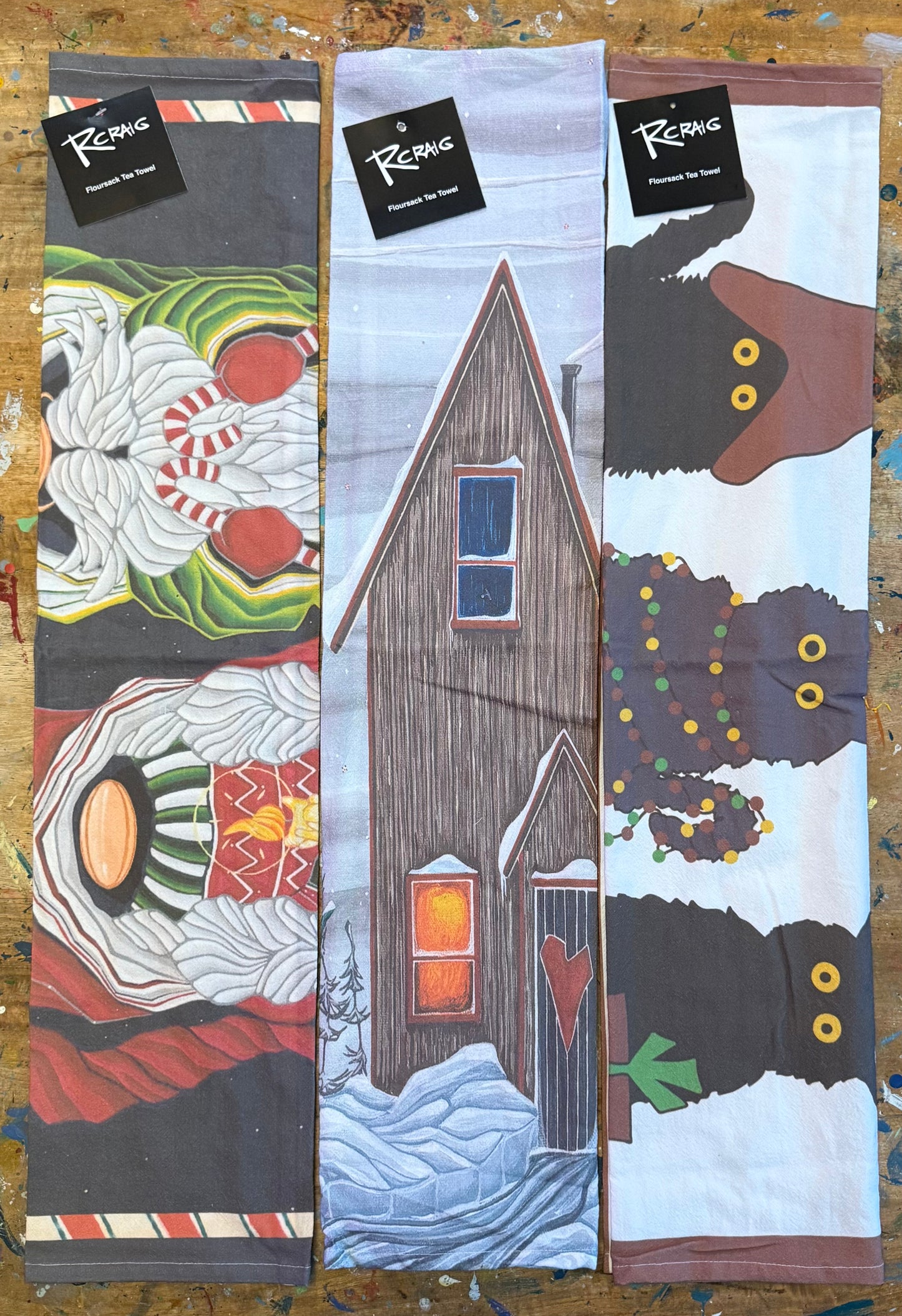 ‘Holiday’ Dish Towel Bundle