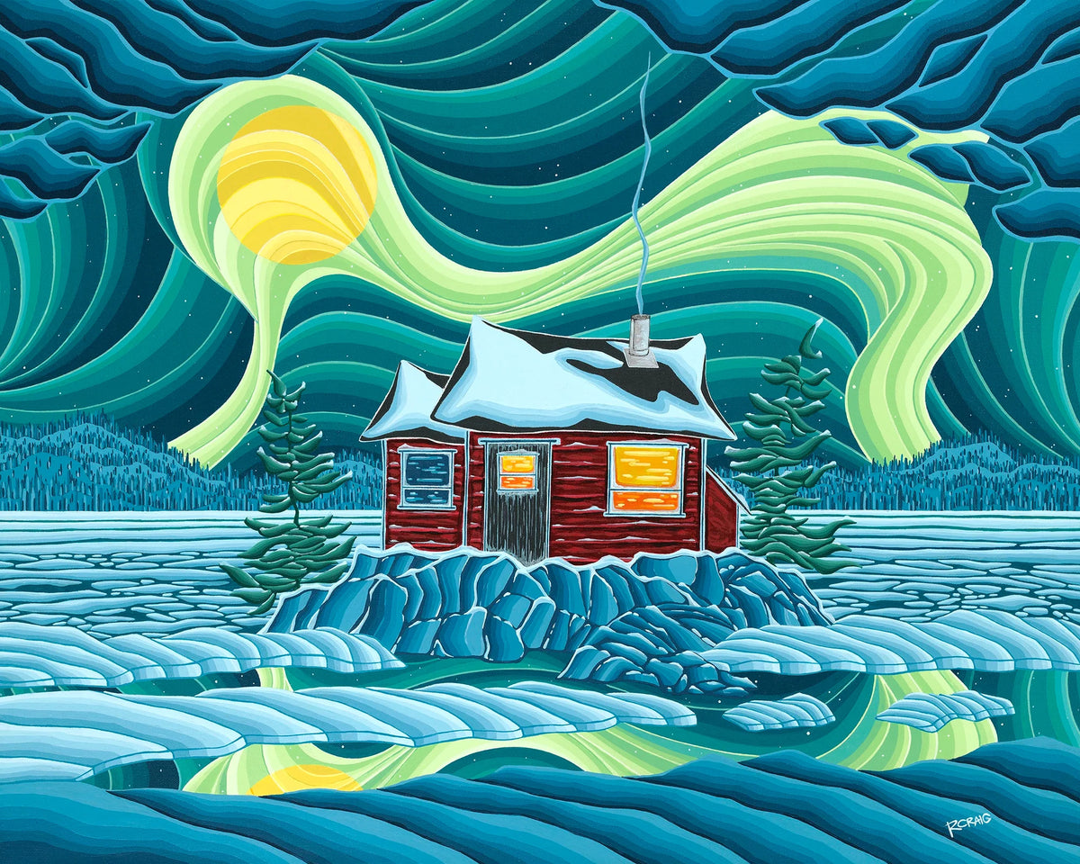 Puzzle – The Thaw – Northern Canada 500-Piece – Yellowknife Art