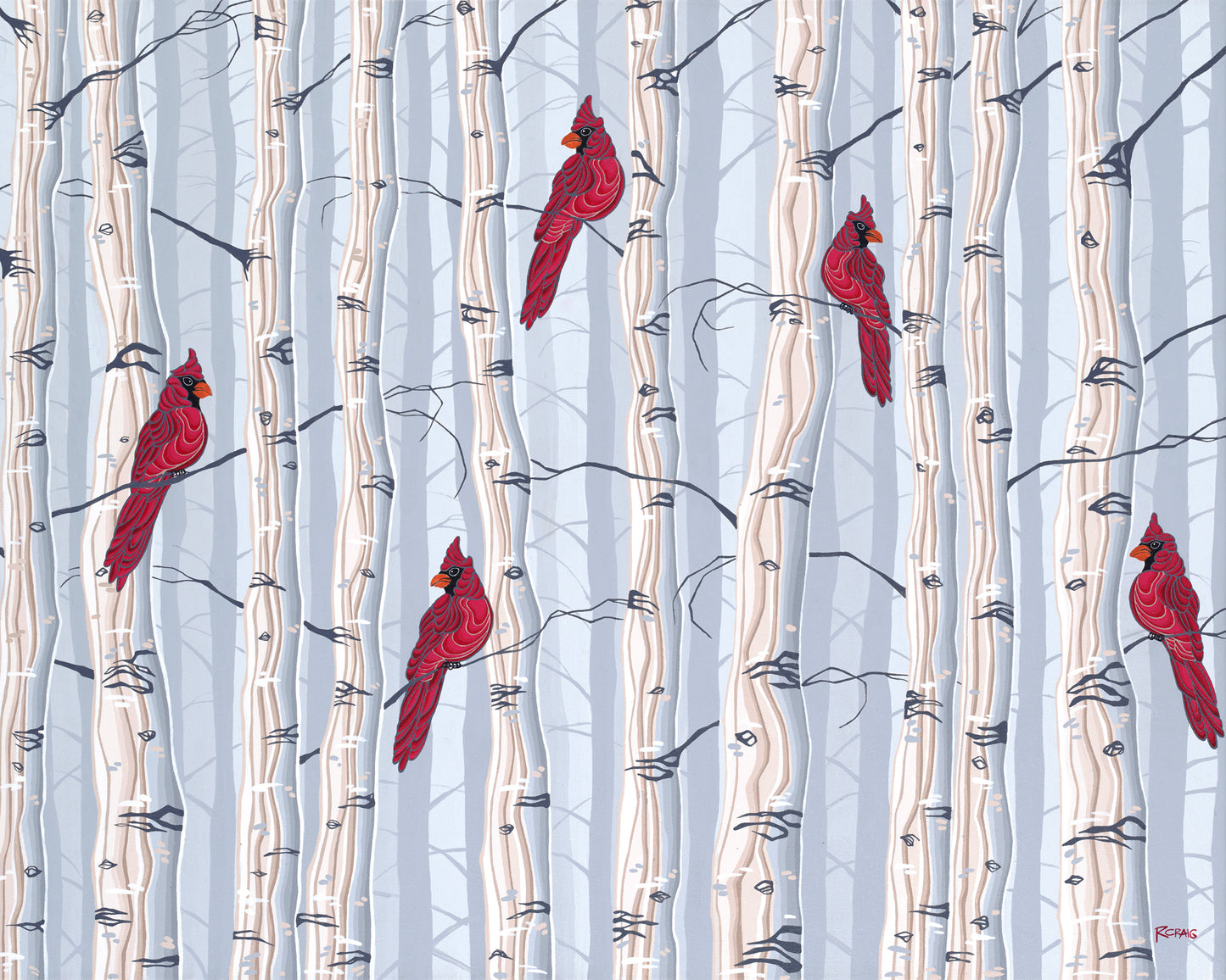 Radiance (Five Cardinals)