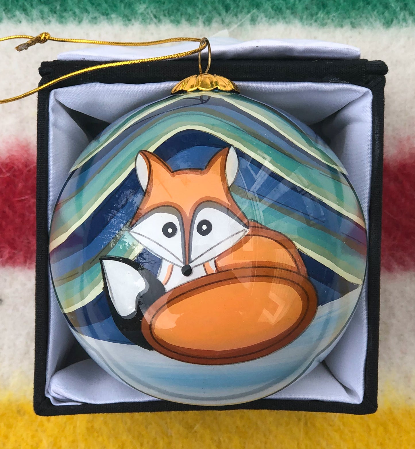 Vixen and the Aurora Ornament