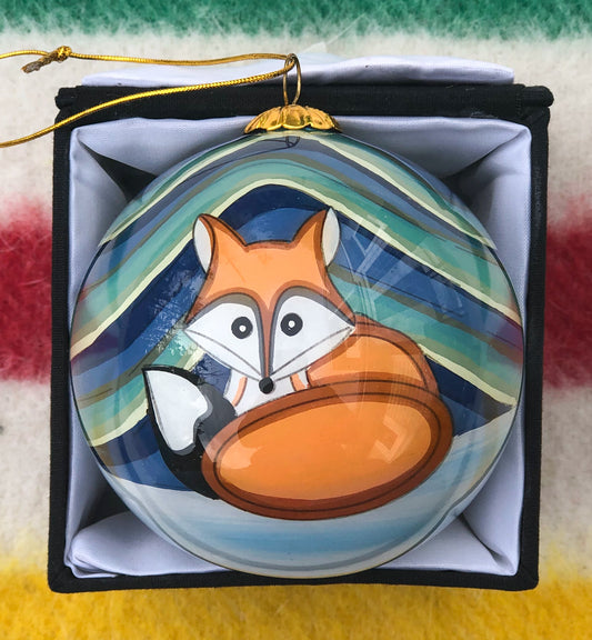 Vixen and the Aurora Ornament
