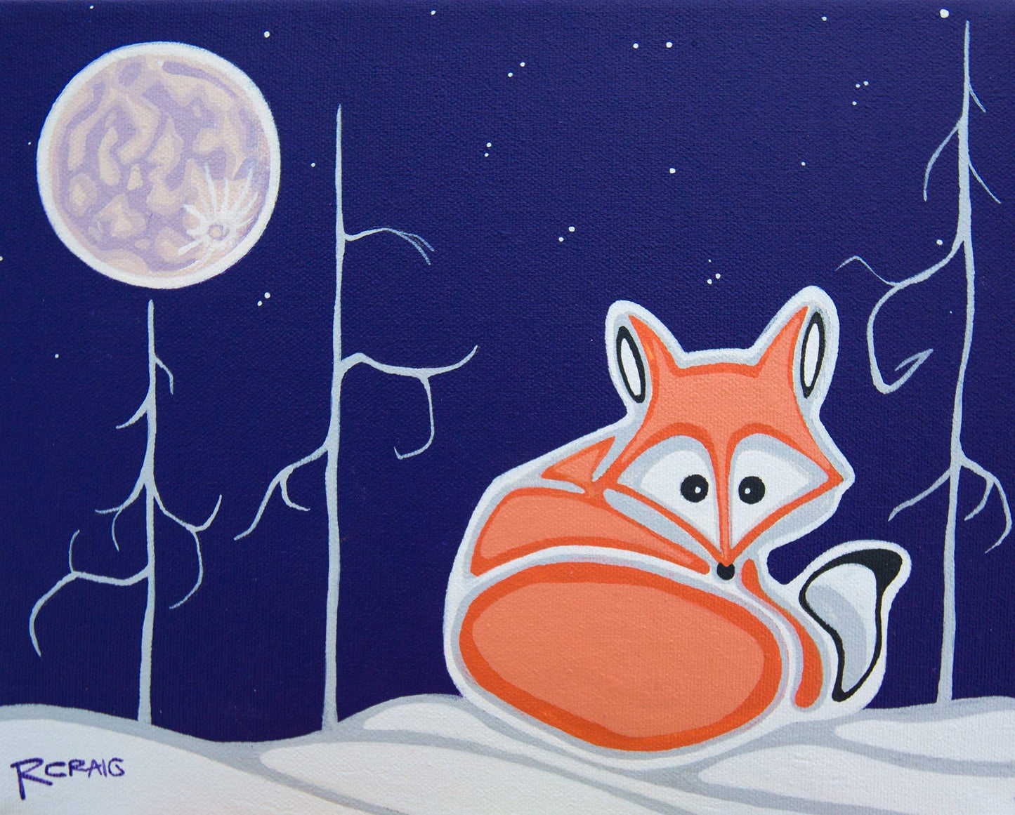 Little Vixen and the Big Moon