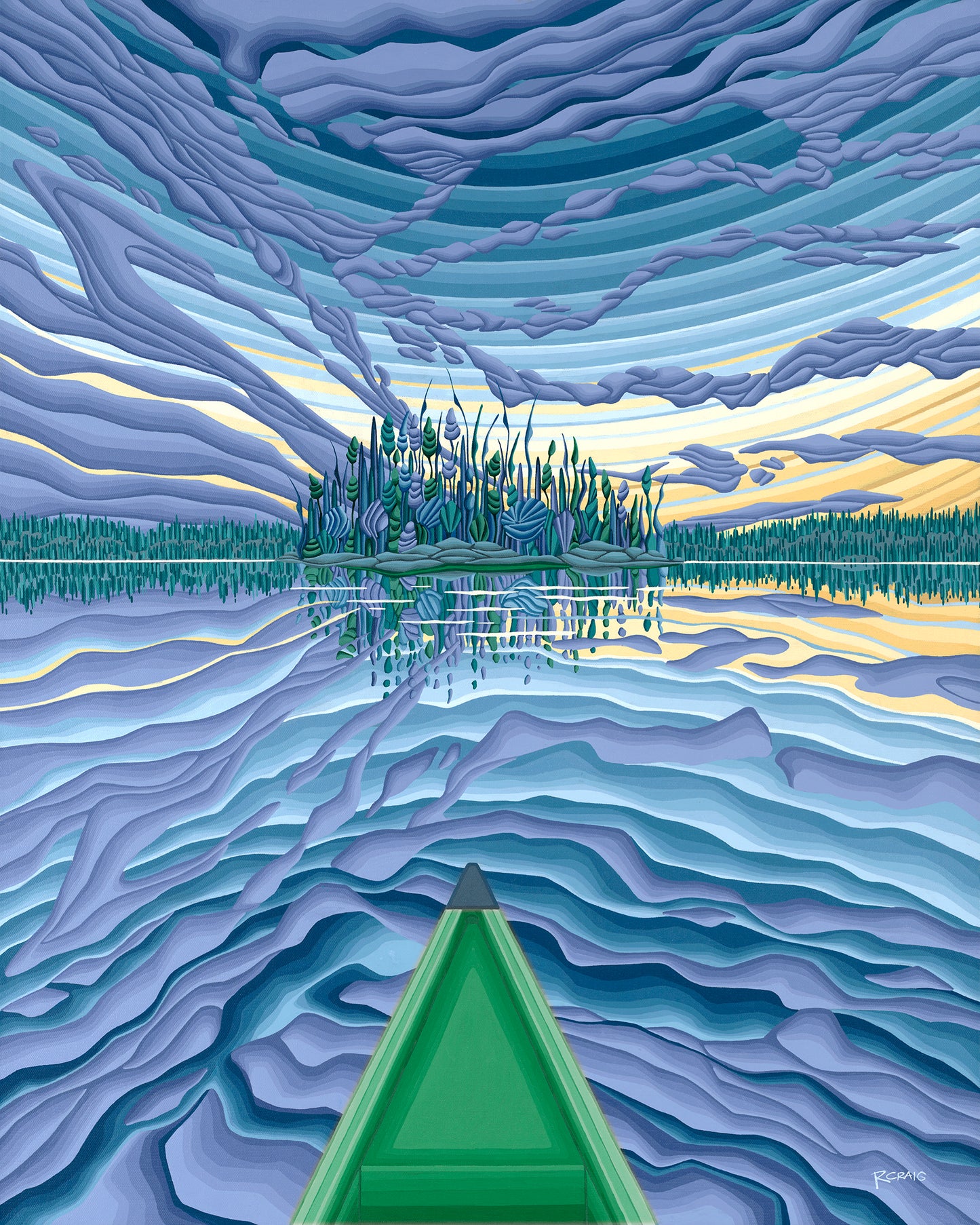 The Wild - Green Canoe