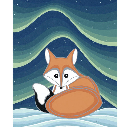 ‘Vixen and the Aurora’ Diamond Painting