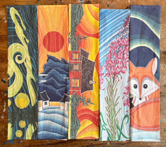 ‘Flour Sack Dishtowel Bundle Bright