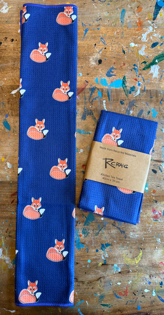 Little Vixen Dish Towel