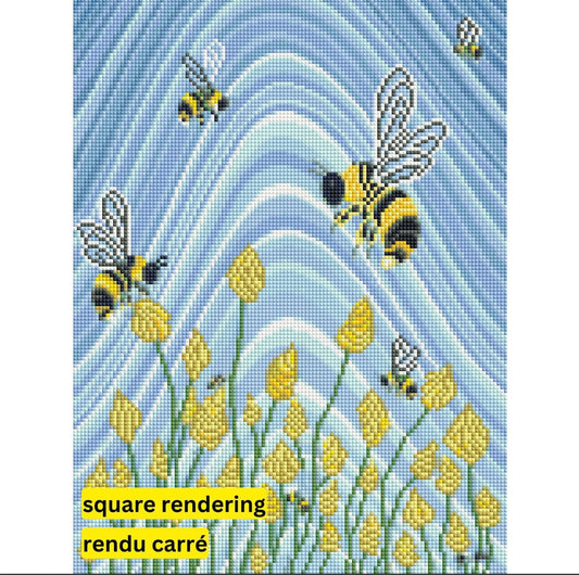 ‘Flight of the Bees’ Diamond Painting