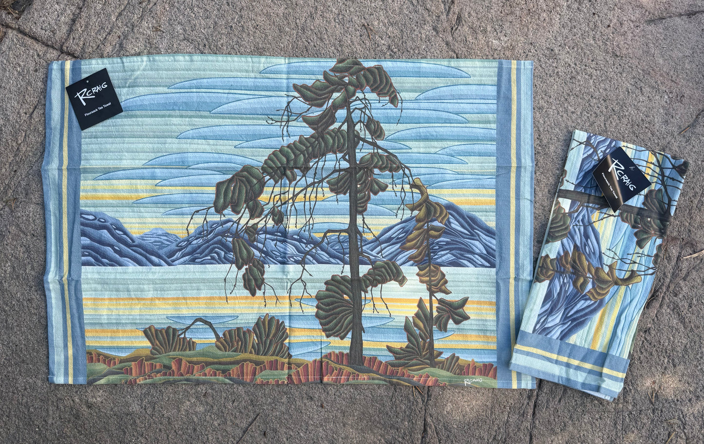 ‘The Jack Pines Dish Towel’