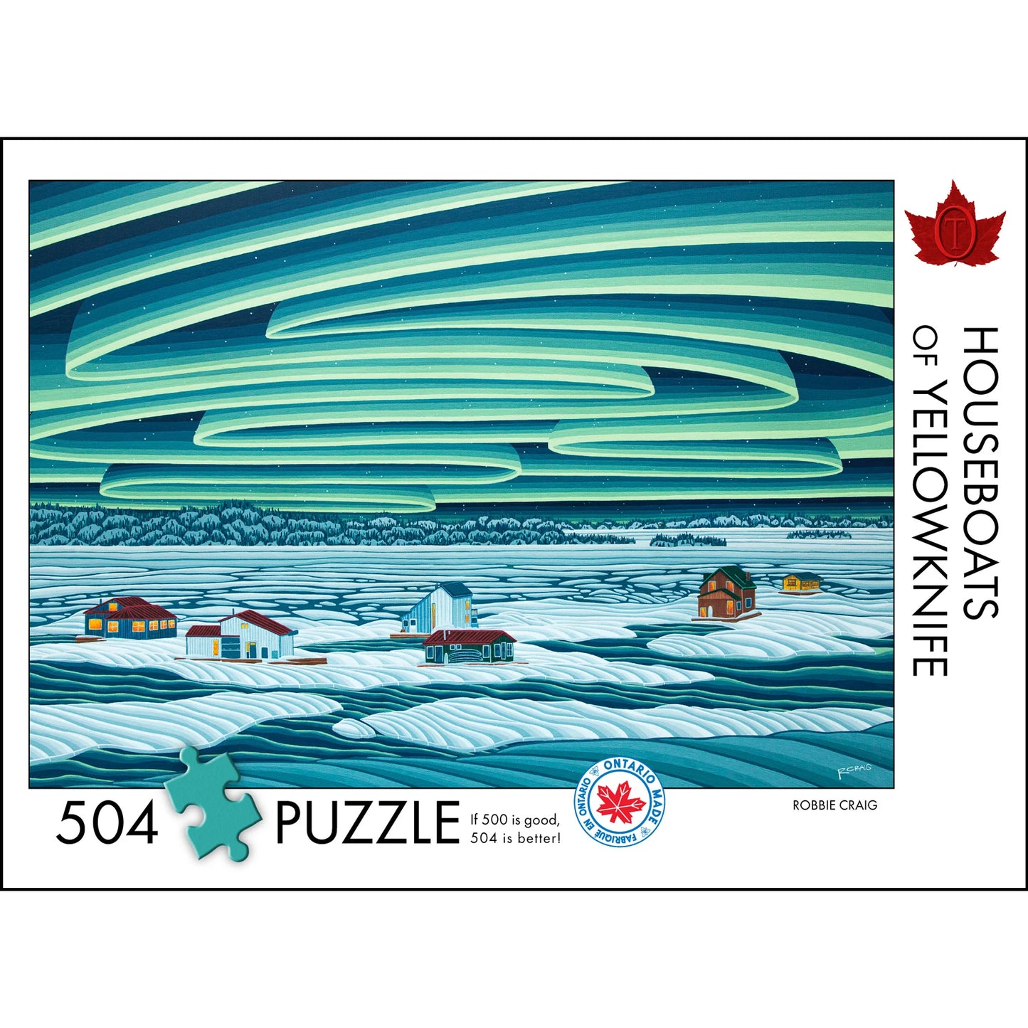 Puzzle -‘Yellowknife Houseboats’