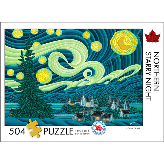 Puzzle -‘Northern Starry Night’