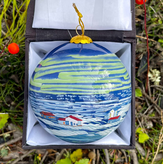 Yellowknife Houseboats Ornament