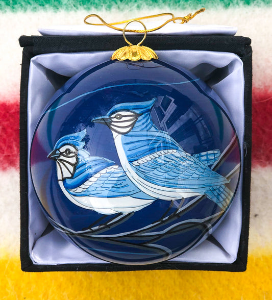 Jay Birds Ornament