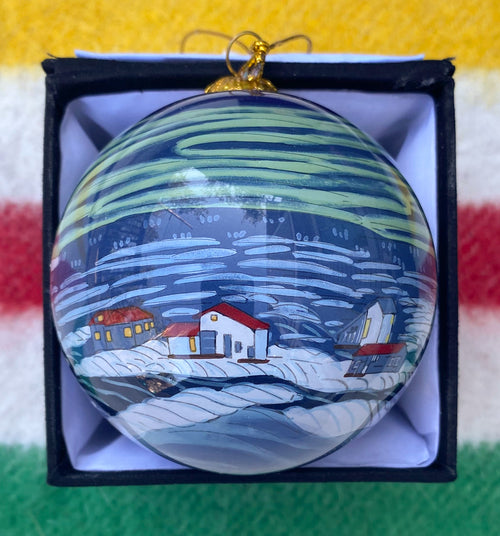Yellowknife Houseboats Ornament