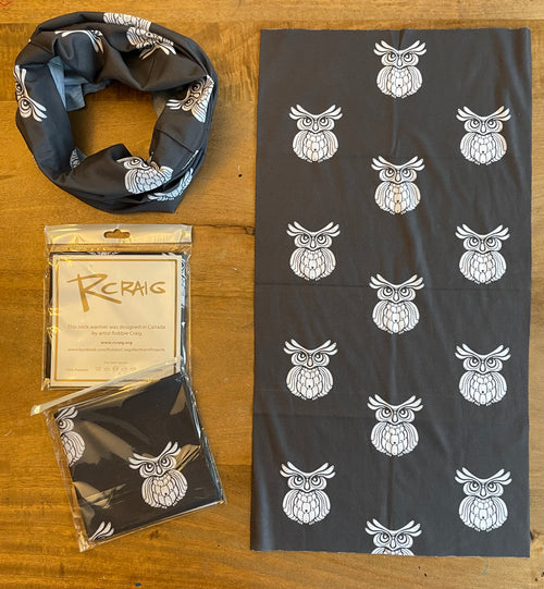 Owl ‘Leif’ Neck Warmer