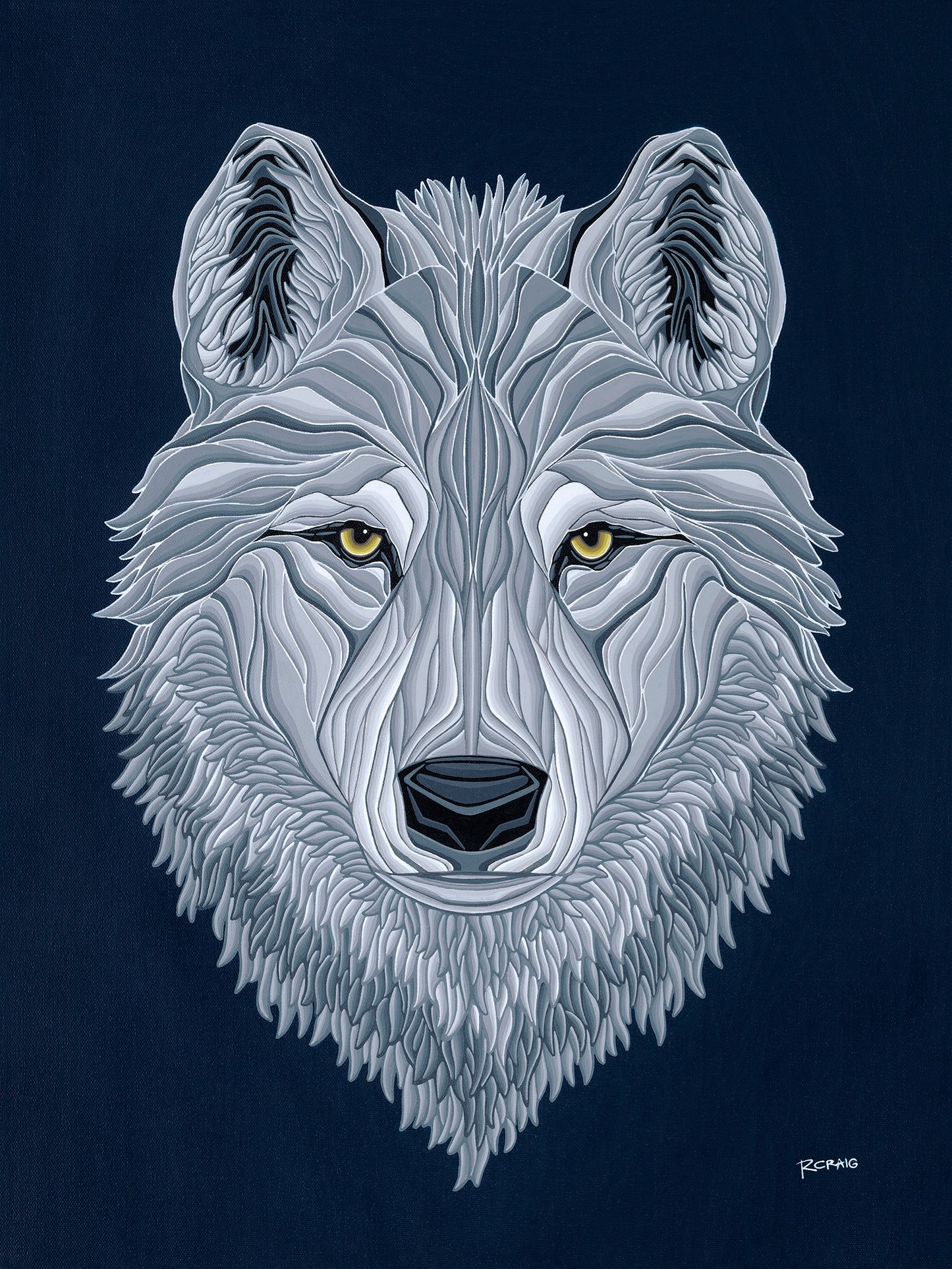 Lone Wolf Portrait